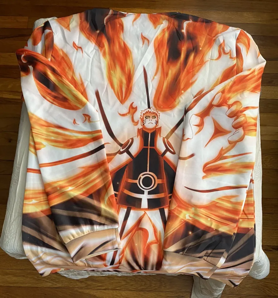 Narutoo Light Weight 3-D Sweatshirt Medium￼￼ Brand New In Bag￼