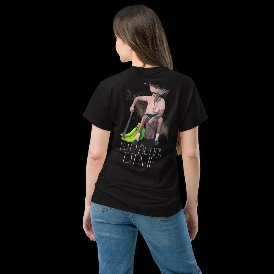 Bad Bunny DTMF Residency Inspired Double Sided T-Shirt