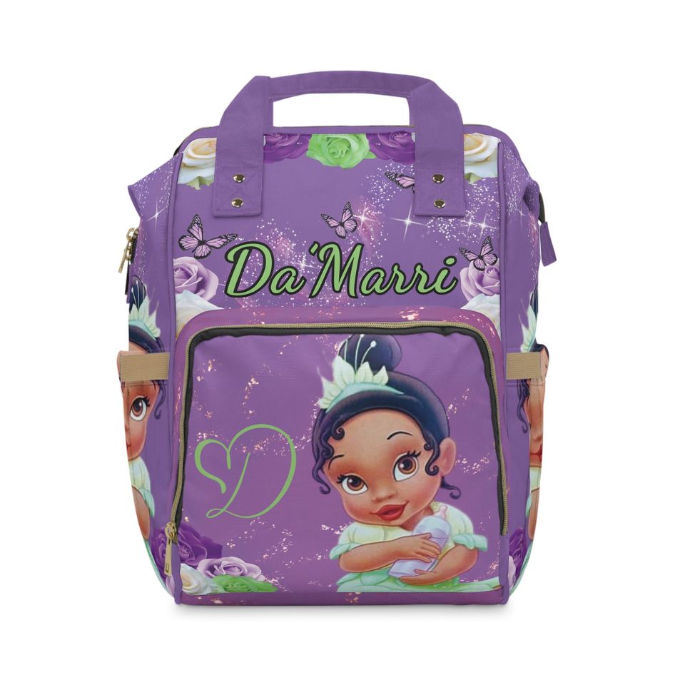 Baby Princess Tiana Diaper Backpack