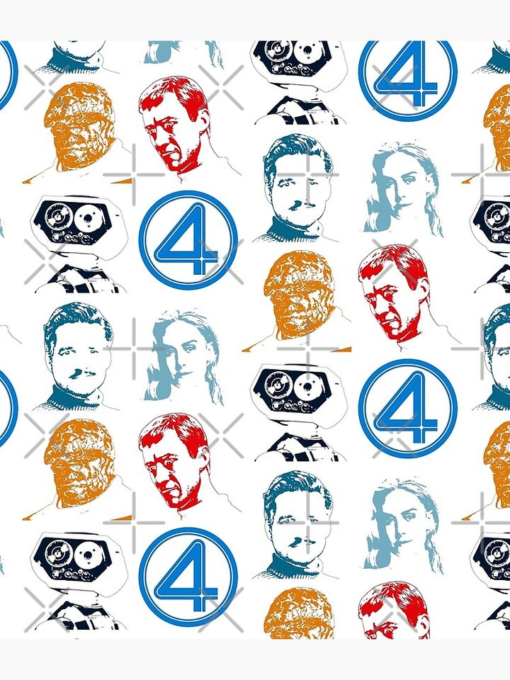 Fantastic Four Alla Pop Art Backpack