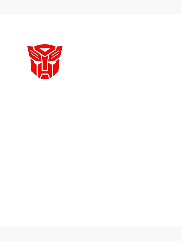 Transformers Red Autobot Symbol Backpack