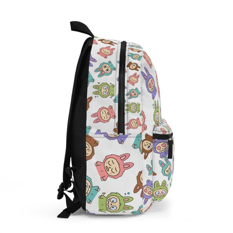 Labubu Backpack for School, Kids Book Bag, Colorful Children's Backpack