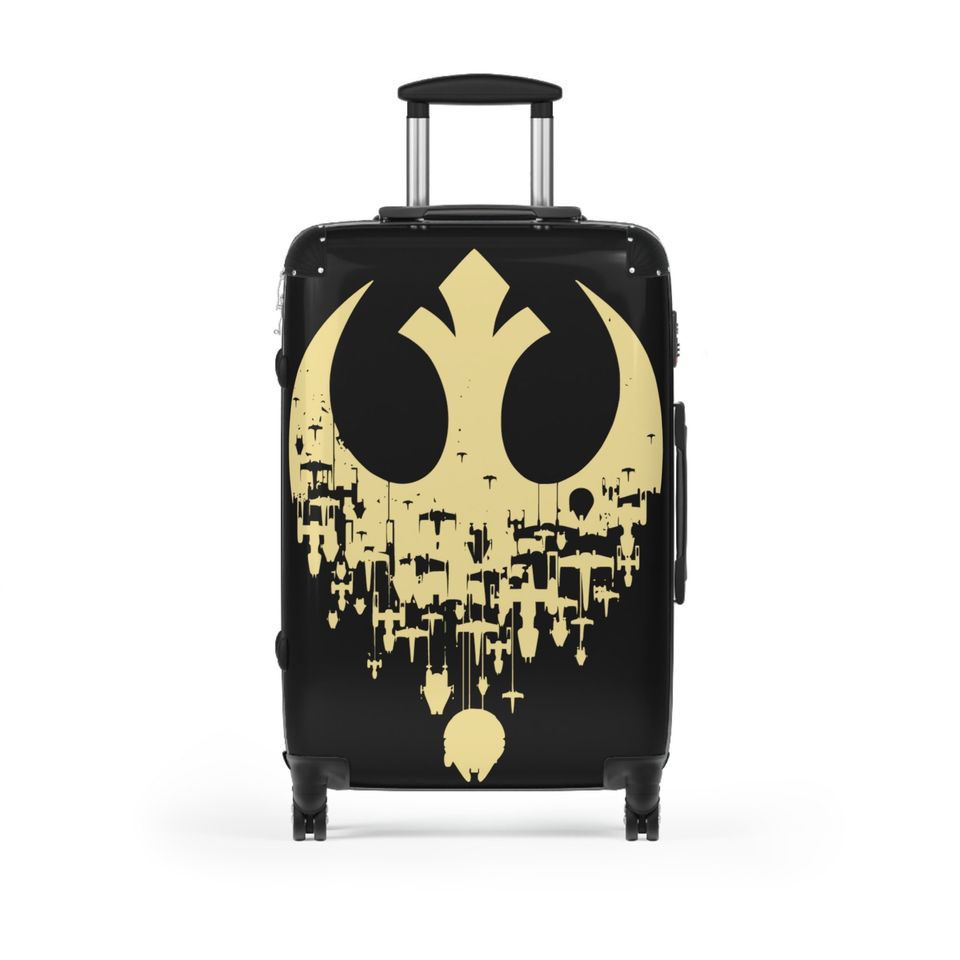 Rebel Alliance Suitcase - Black and Gold