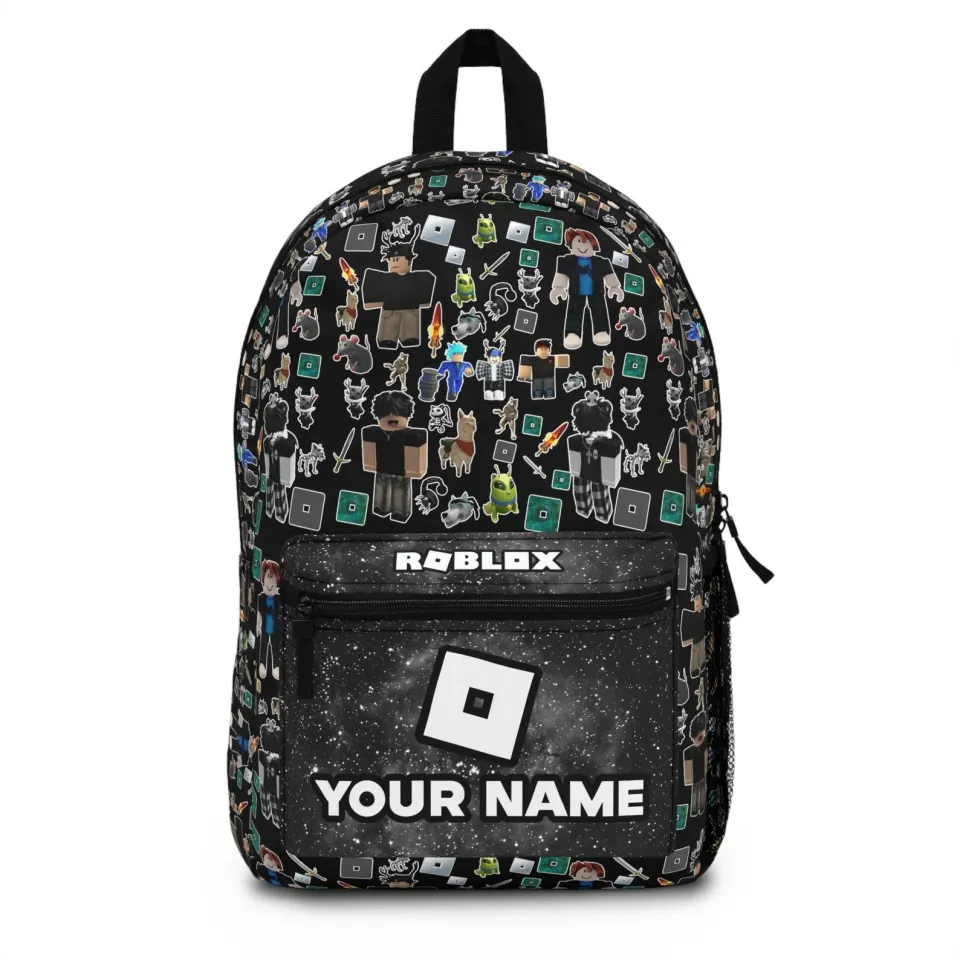 Roblox backpack with name - Personalized for the start of school, gift idea