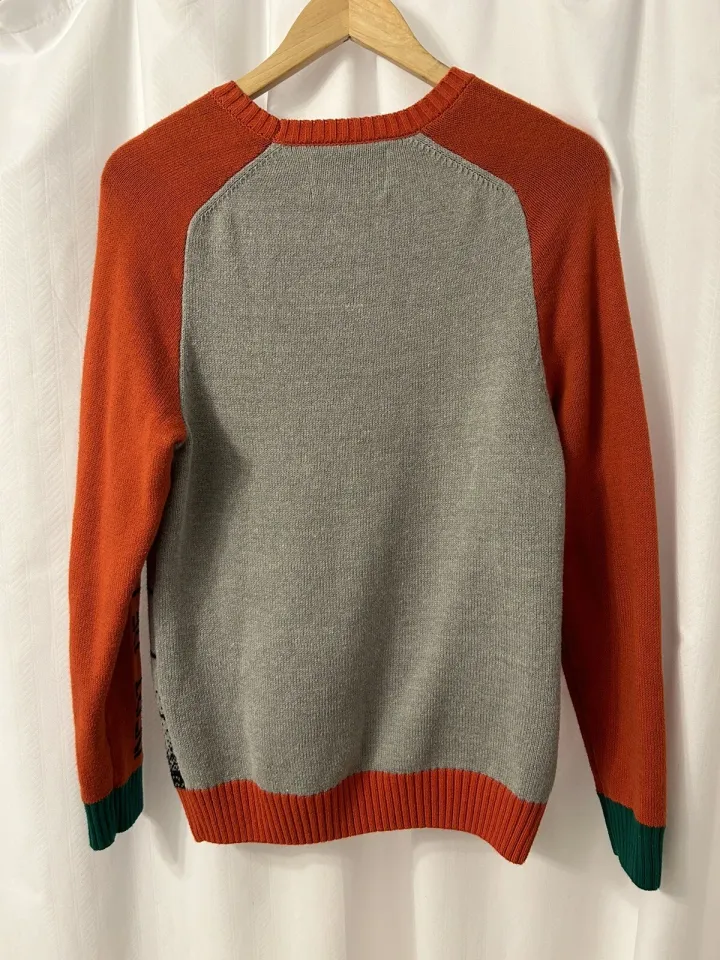 Sweater Adult Size S Ugly Christmas Reindeer Red Holiday Party Nice Quality