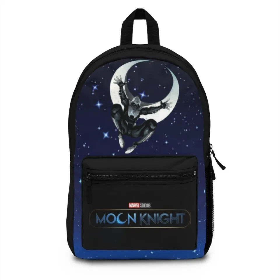Marvel Moon Knight Backpack, Marvel Bag, Moon Knight Bag, Marvel Comics Backpack