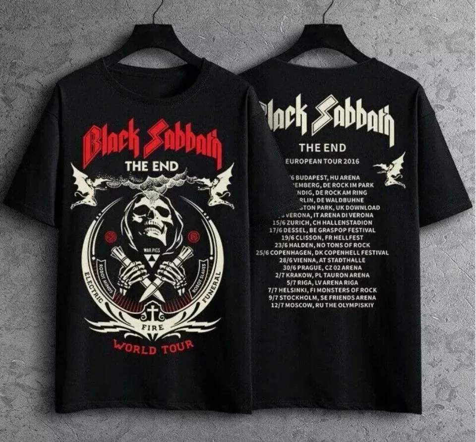 Black Sabbath The End World Tour T-Shirt