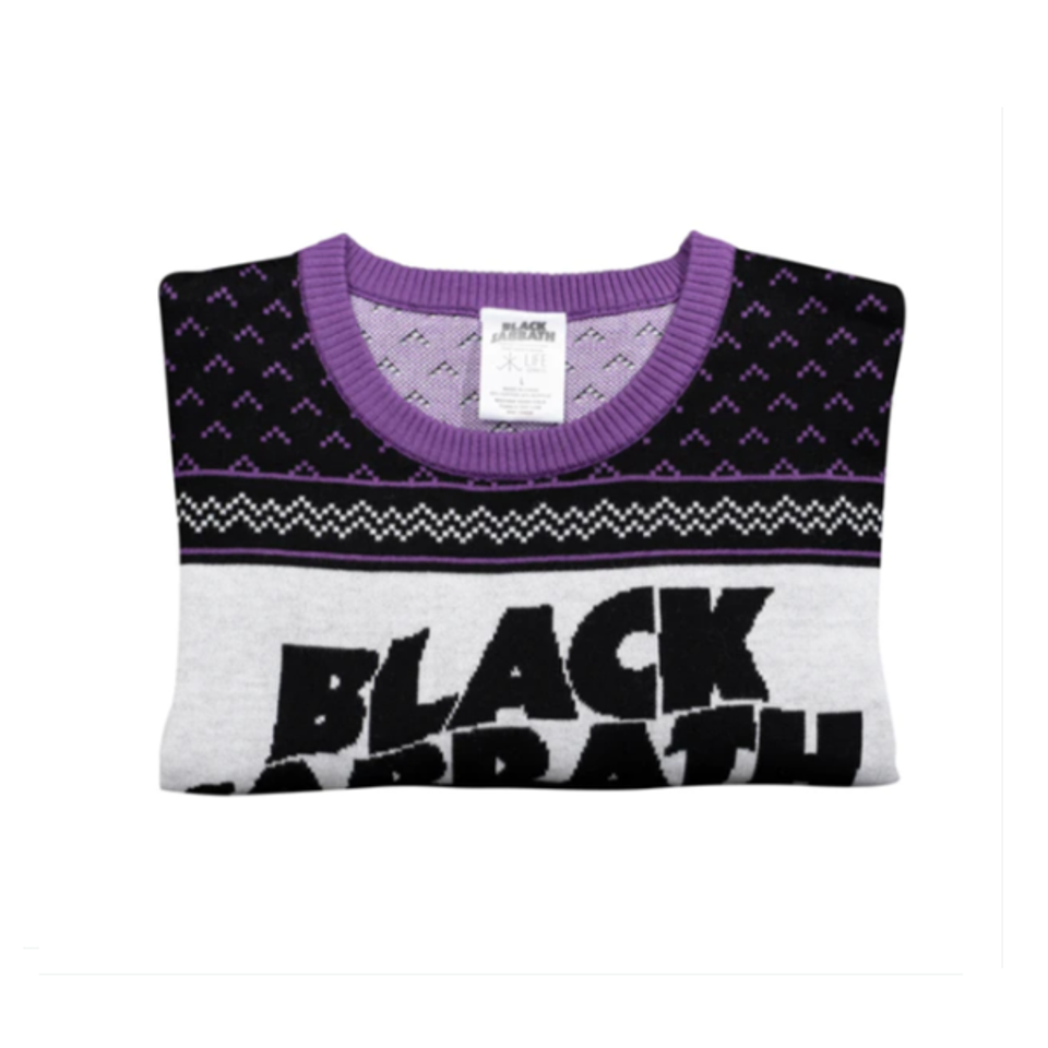 Black Sabbath Flying Demon Ugly Christmas Sweater