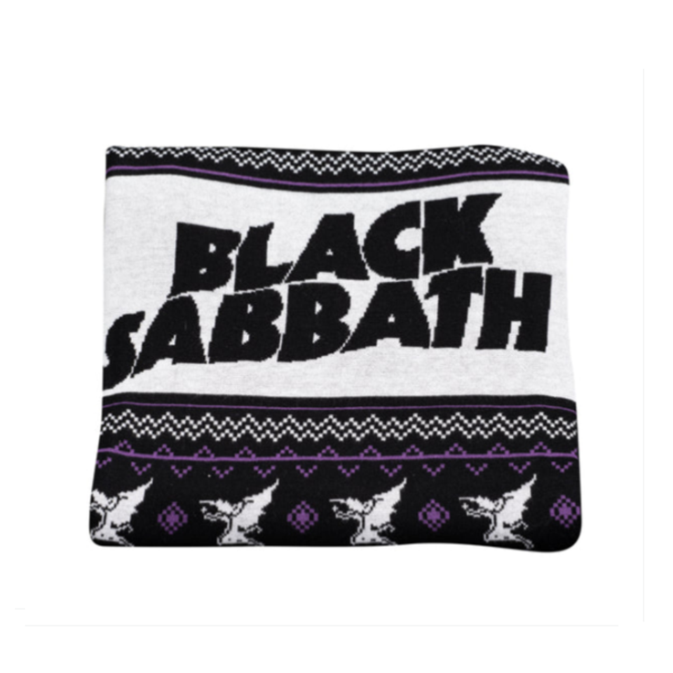 Black Sabbath Flying Demon Ugly Christmas Sweater