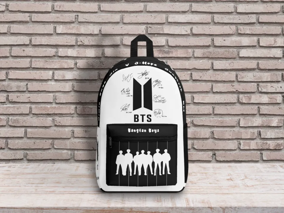 Bangtan Boys Backpack - Your Ultimate BTS Companion for K-Pop Adventure!