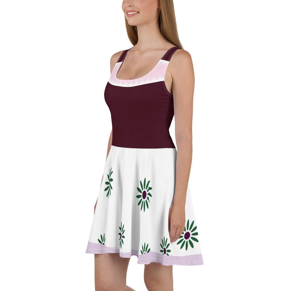 Haunted Mansion Tightrope Walker Running Costume Skater Dress