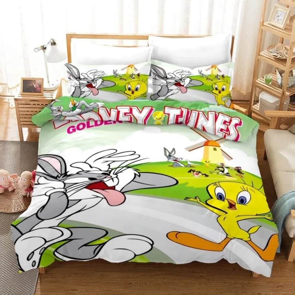 Looney Tunes Bedding Set, Bugs Bunny Bedding Set