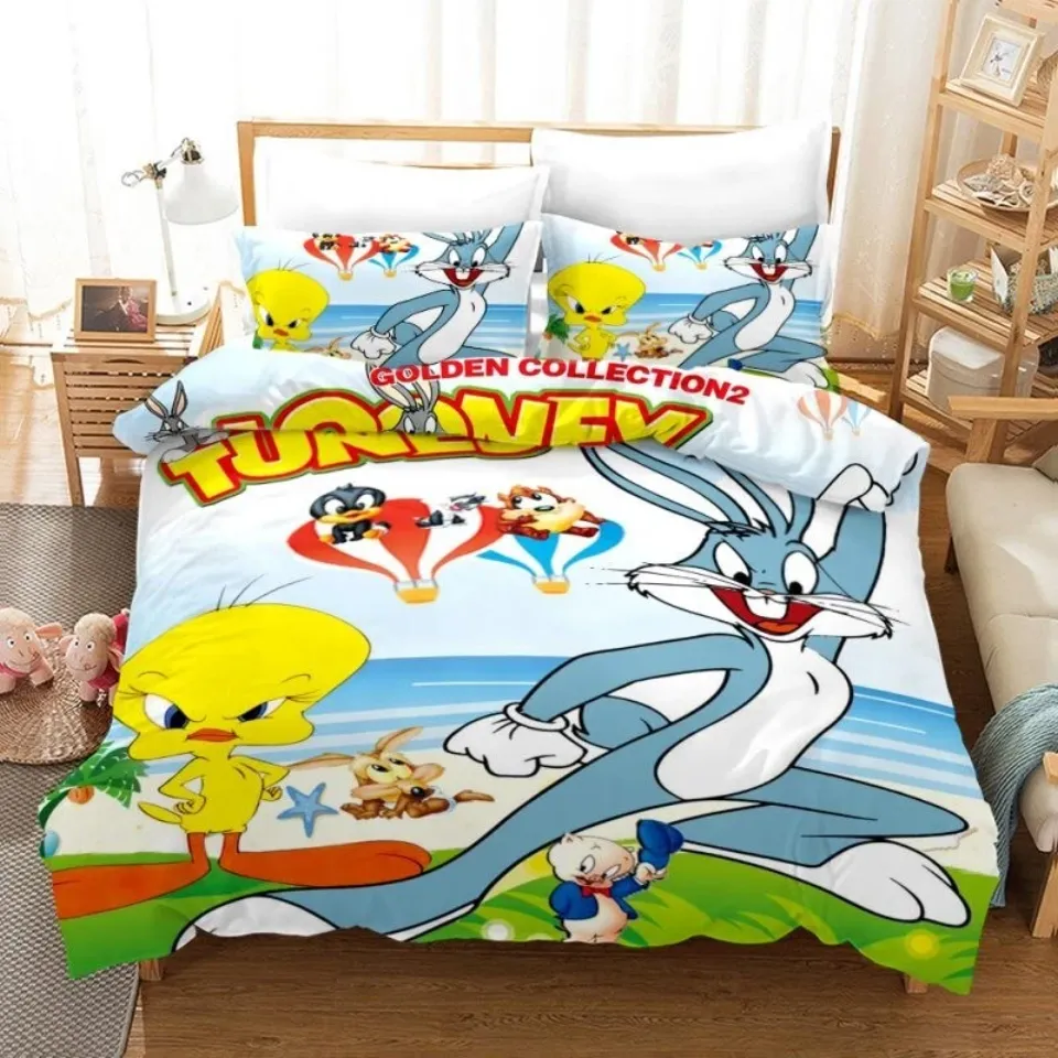 Looney Tunes Bedding Set, Bugs Bunny Bedding Set