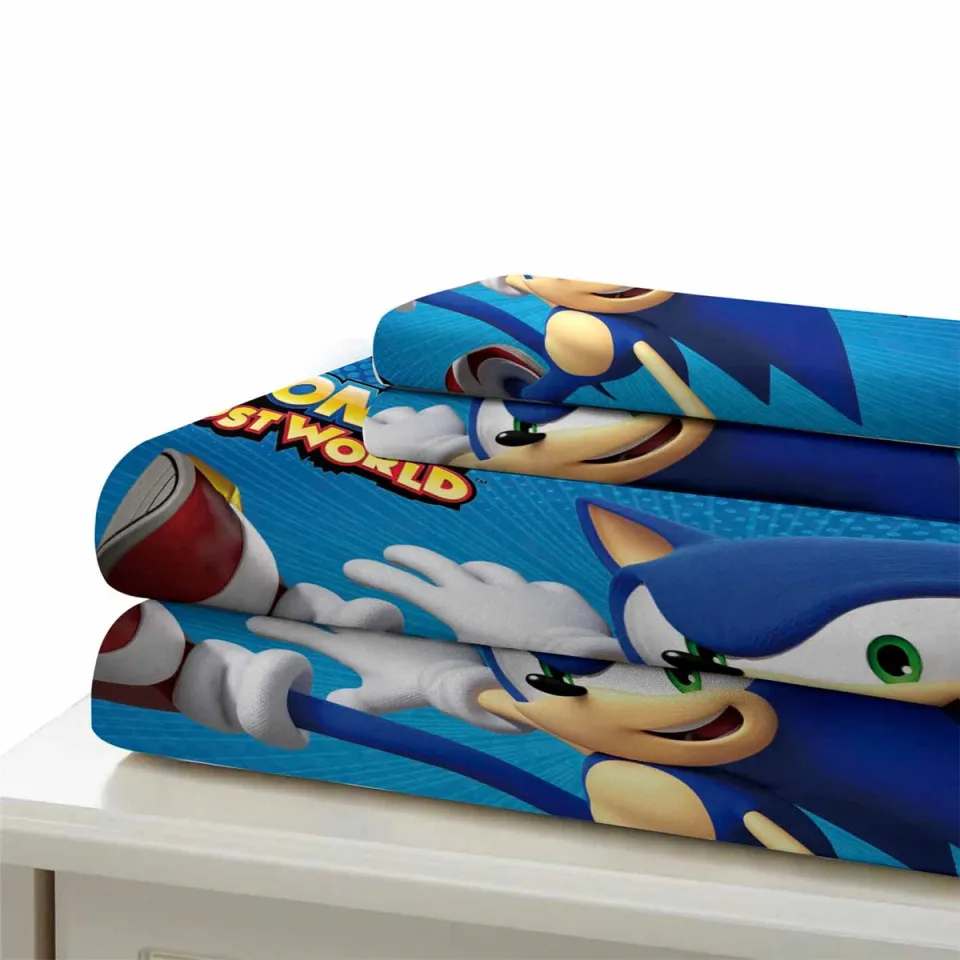 Sonic The Hedgehog Single Double Queen King Bedding Set