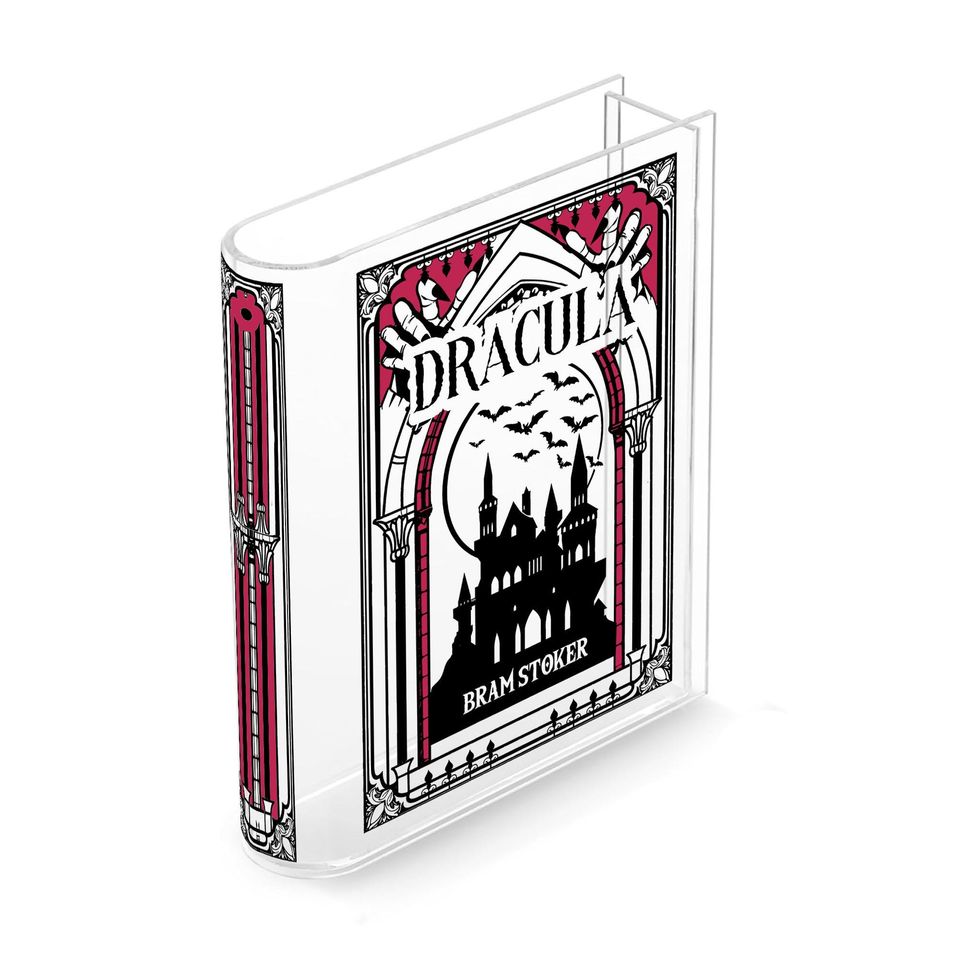 Dracula Acrylic Book Vase