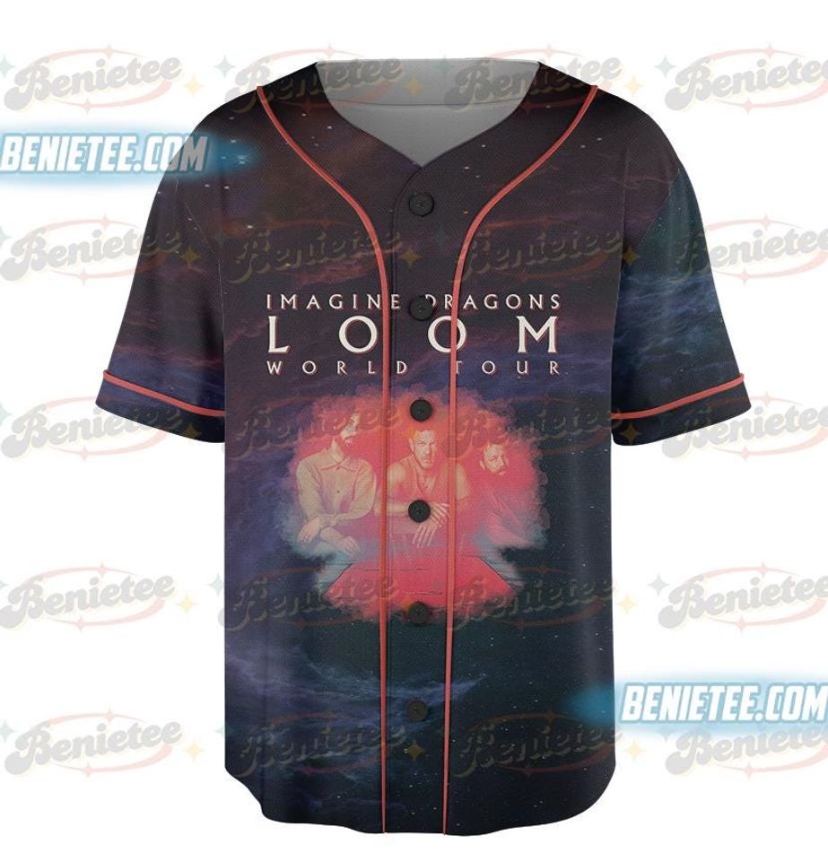 Loom Tour 2025 New Album Hip Hop Style Baseball Jersey