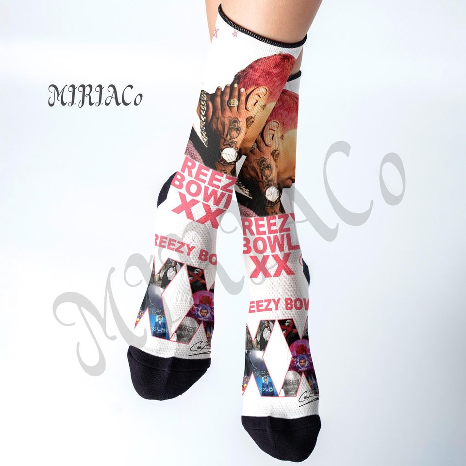 Chris Brown Socks, Breezy Socks