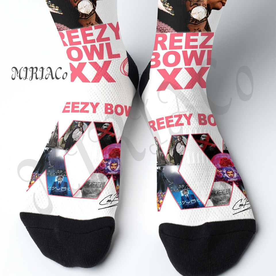 Chris Brown Socks, Breezy Socks