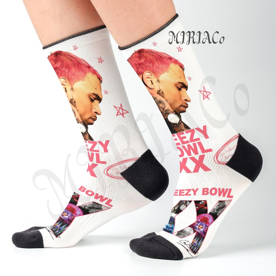 Chris Brown Socks, Breezy Socks