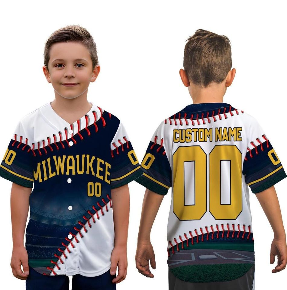 Customized Milwaukee Baseball Team Jersey, Milwaukee Baseball Team Custom Jersey, Est. 1969, Baseball Fans Gift