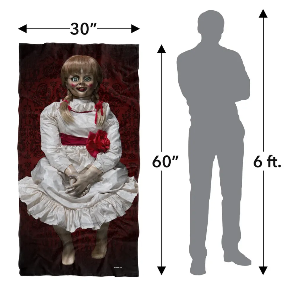 Annabelle 3 30"x60" Doll Poster Beach Towel