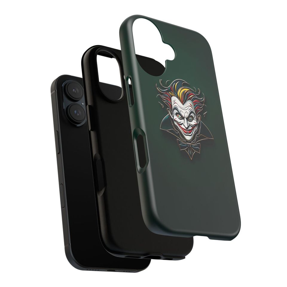 Comic Style Joker Case – Unique Superhero Phone Cover for Protective Daily Use