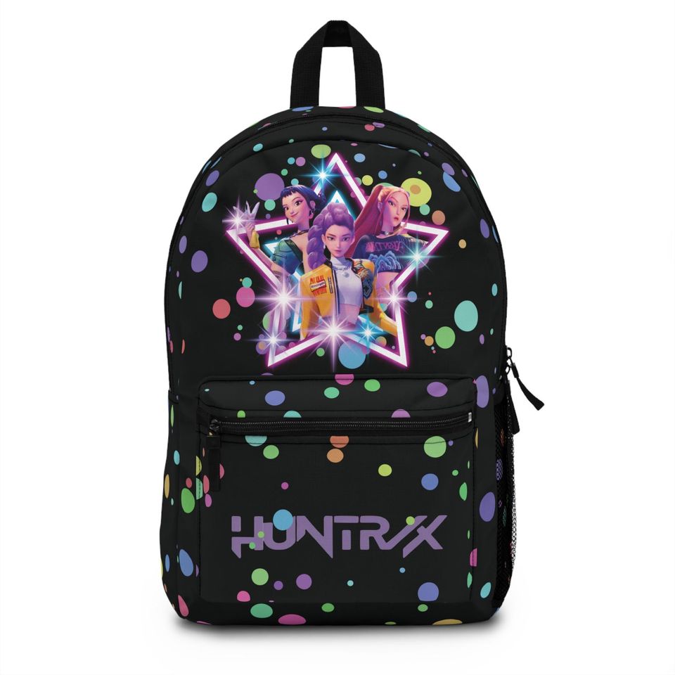 Colorful huntrix  Kids Backpack with Fun Design
