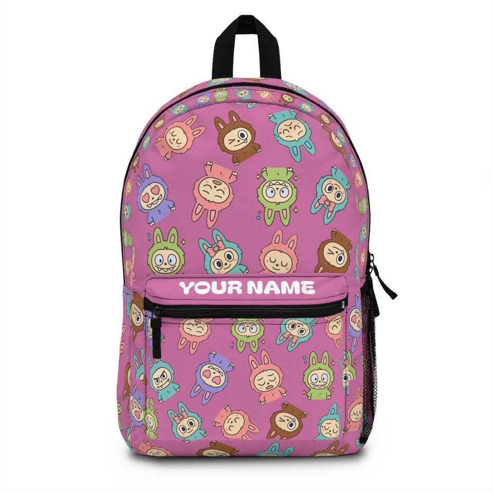 Personalized Labubu Backpack - Cute & Colorful School Bag for Children