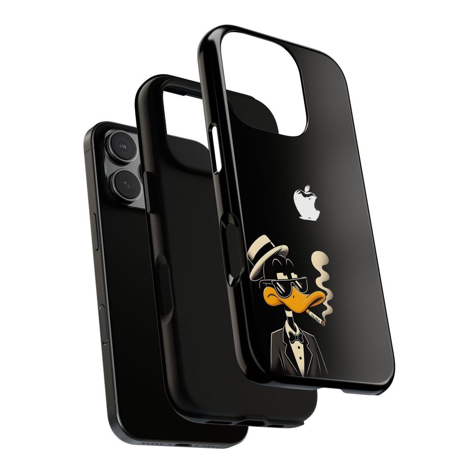 Funny Daffy Duck iPhone Tough Case – Cartoon Cover, Gift for Duck Lovers