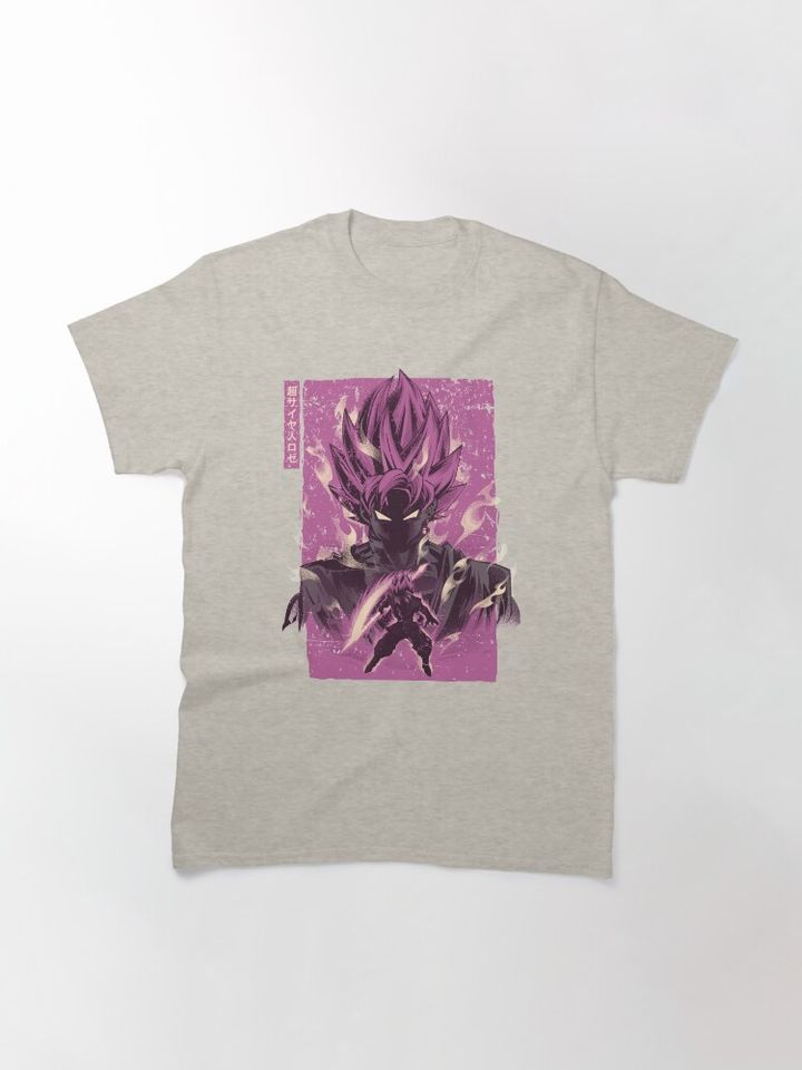 Goku Rose Retoro Classic T-Shirt