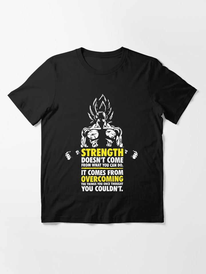 Strength - Anime Gym Motivational  Essential T-Shirt