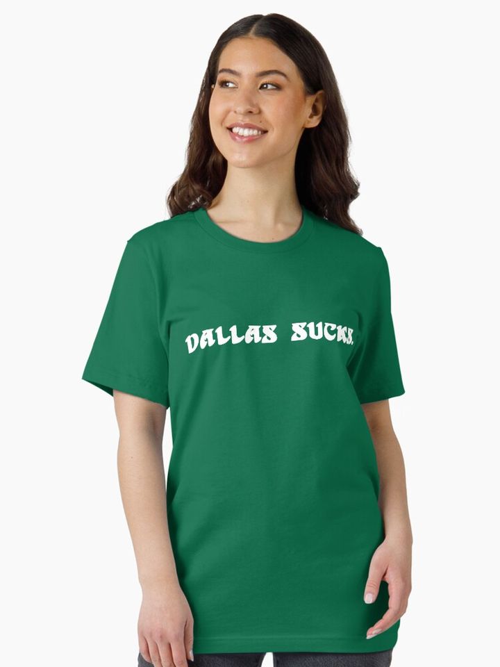Retro Dallas Sucks - Philadelphia Eagles Kelly Green Essential T-Shirt, Gift For Fan