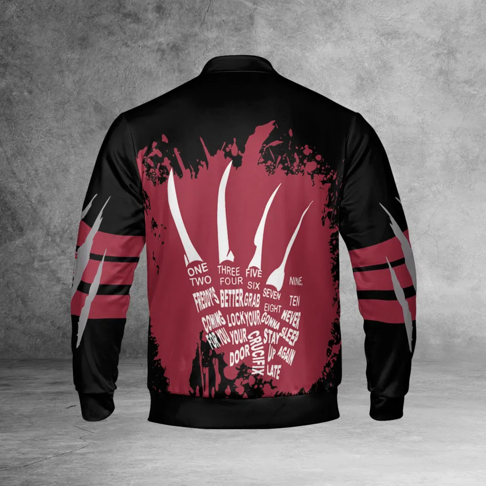 Freddy Krueger Claws Never Sleep Again Best Gift For Horror Fans Jacket