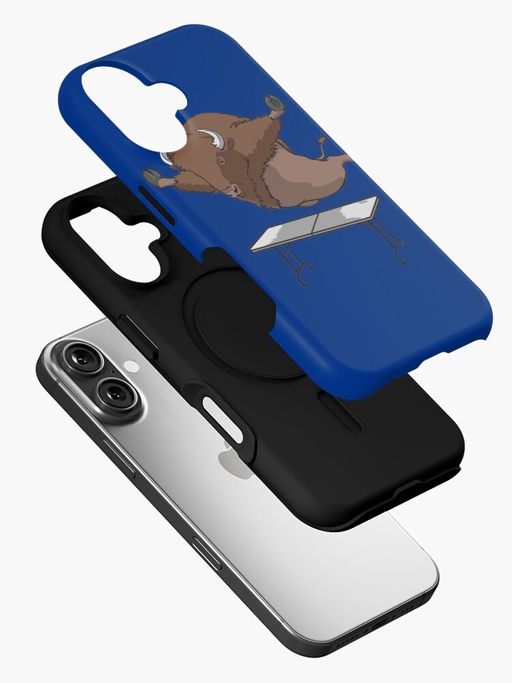 Real Buffalo Bills Mafia Buffalo Bills Superfan table dive iPhone Case, Gift For Fan