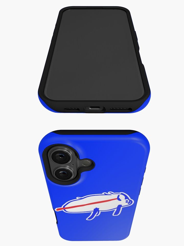 Josh Allen Drawing iPhone Case, Gift For Fan