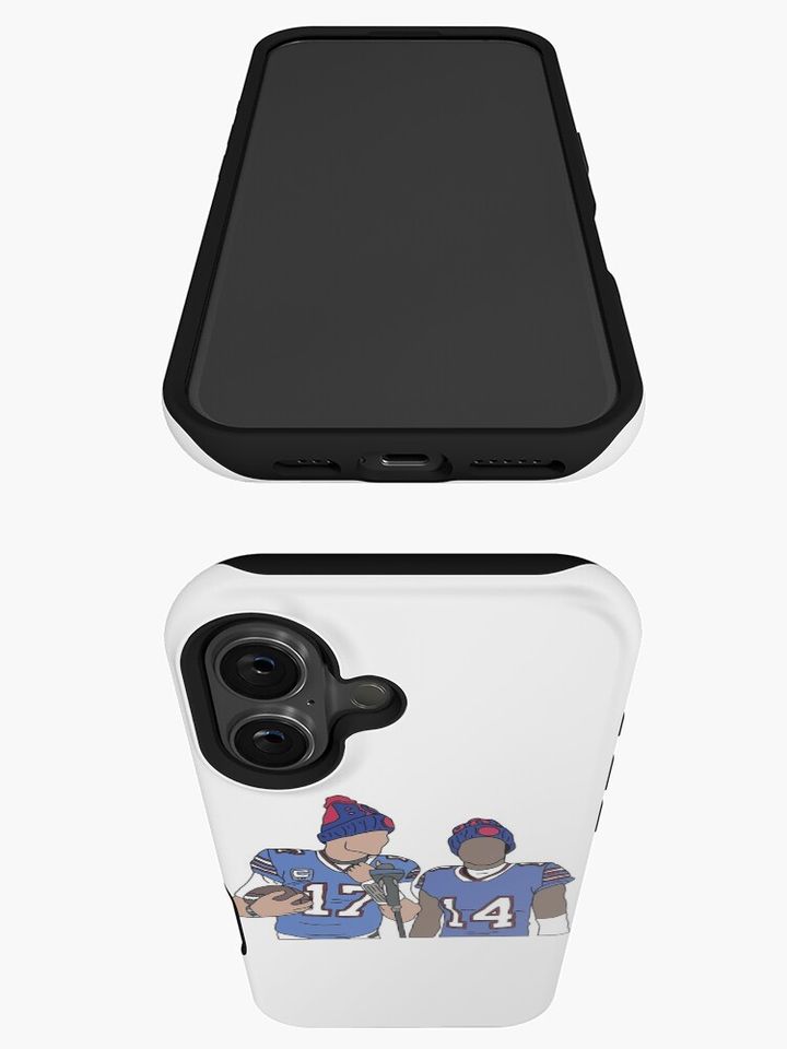 Buffalo Bills, Allen + Diggs iPhone Case, Gift For Fan