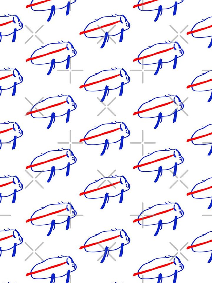 Josh Allen Potato Buffalo Drawing iPhone Case, Gift For Fan