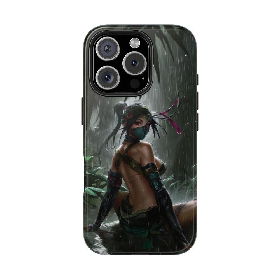 League of Legends iPhone Case - Akali Fanart Protective Cover