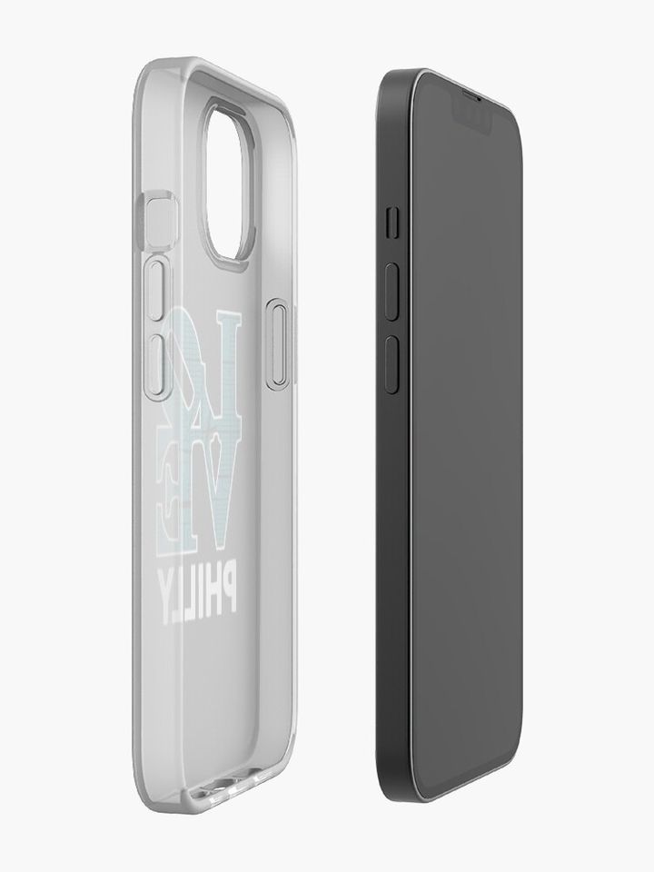 Love Philly City Map Philadelphia 215 iPhone Case, Gift for Fan