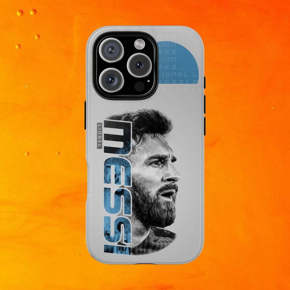 Lionel Messi iPhone Case, Unique Limited Edition Tough Phone Cover