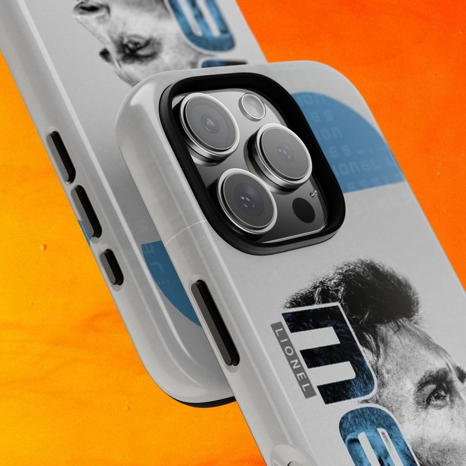Lionel Messi iPhone Case, Unique Limited Edition Tough Phone Cover