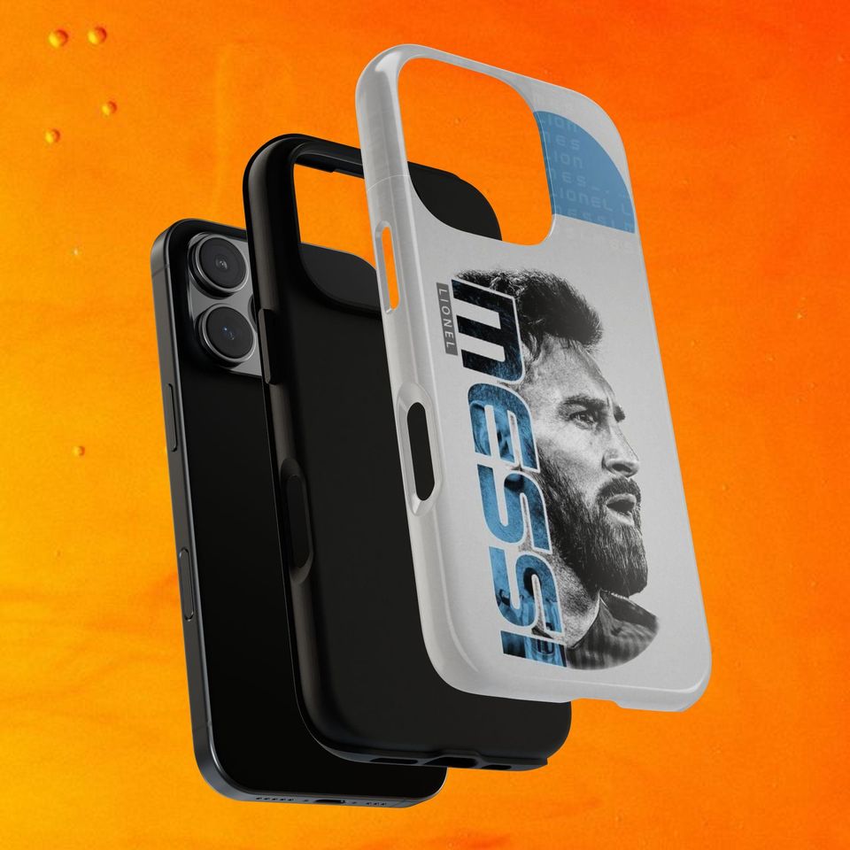 Lionel Messi iPhone Case, Unique Limited Edition Tough Phone Cover