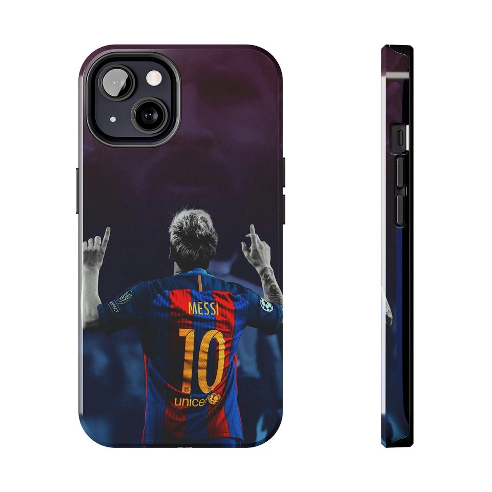 Messi iPhone Case, Football Phone Cover for Fans