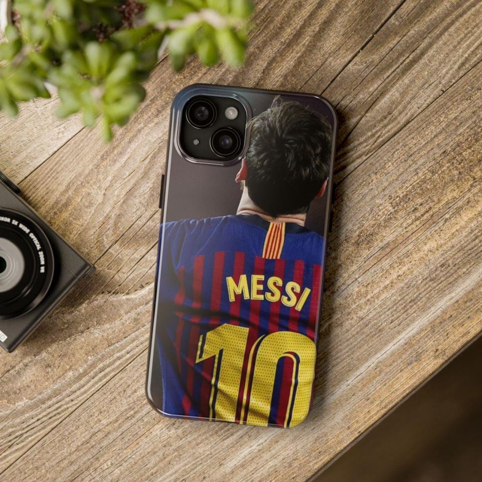 Messi Tough iPhone Case, Durable Football Phone Cover