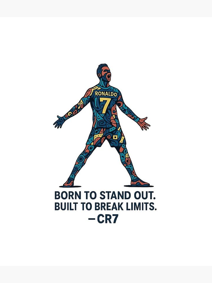 BORN TO STAND OUT. BUILT TO BREAK LIMITS - CR7 Backpack