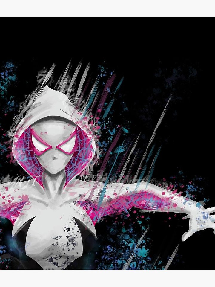 Gwen BLACK Backpack, Back To School Bag, Spidey Gift for Kids