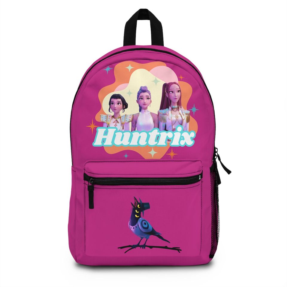 Kpop Demon Hunter HUNTRIX Backpack Bag with Stylish Graphic, Perfect for School, Back to School Essentials