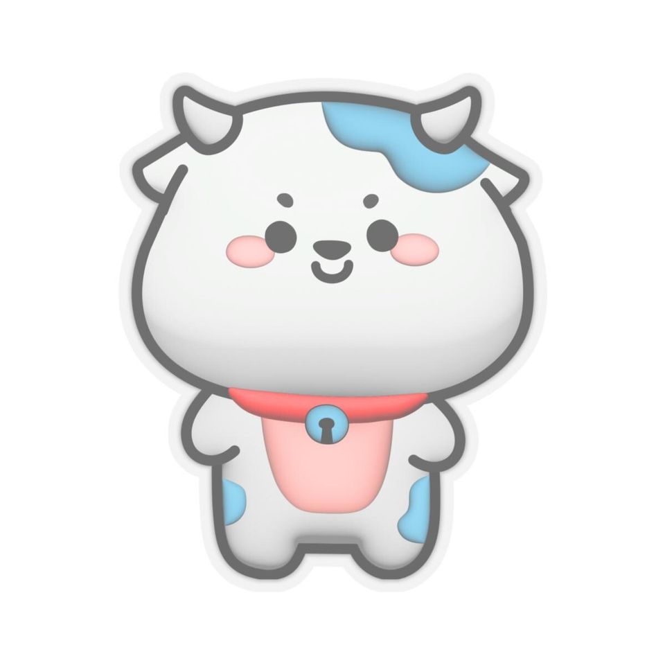 Cow Stickers, Cute Animal Decals, Vinyl Decal Stickers, Laptop Sticker Pack