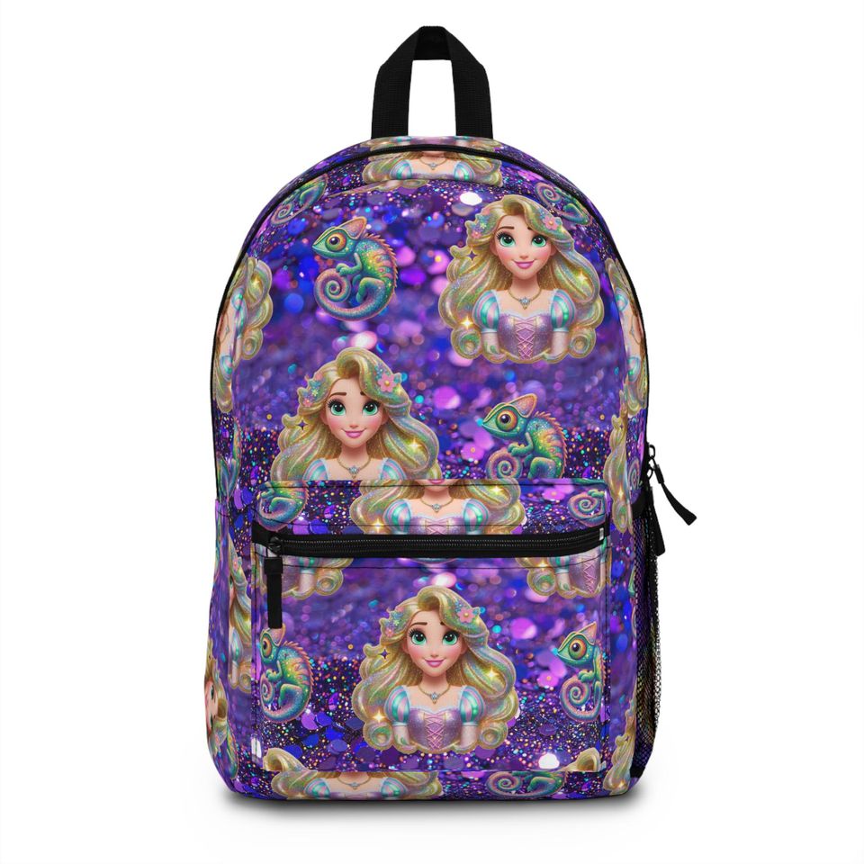Rapunzel Tangled Backpack, Disney Backpack, Back to School Book Bag