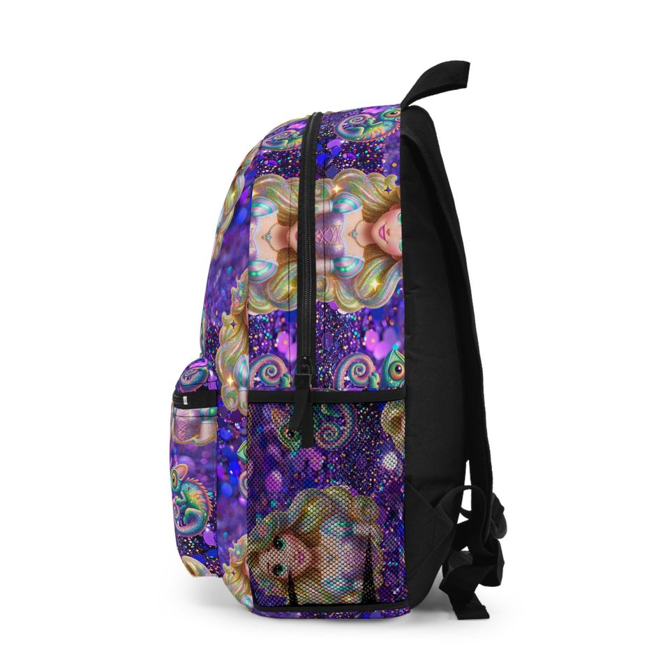 Rapunzel Tangled Backpack, Disney Backpack, Back to School Book Bag
